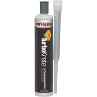 TurboKrete&reg; All-Purpose Epoxy Repair, Cartridge/Tube, Grey Superchem Industries
