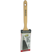 Angular Pro Paint Brush, Poly/Nylon, Wood Handle, 2" Width Superchem Industries