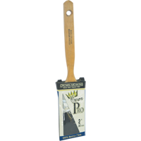 Crown Pro Straight Paint Brush, Bristle, Wood Handle, 2" Width Superchem Industries