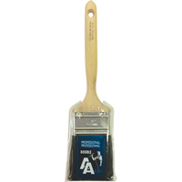 Straight Sash Paint Brush, Bristle, Wood Handle, 2-1/2" Width Superchem Industries