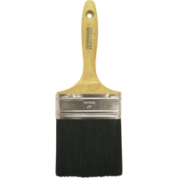 Straight Wall Paint Brush, Bristle, Wood Handle, 4" Width Superchem Industries