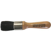 Brosse pour pochoirs, Soies naturelles, Manche Bois, Largeur de 1" Superchem Industries