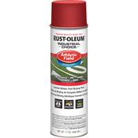 AF1600 Athletic Field Striping Paint, Red, Aerosol Can Superchem Industries