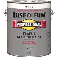 Traffic Striping Paint, White, 3.78 L, Jug Superchem Industries