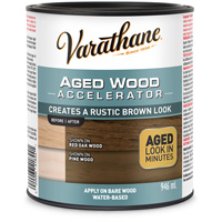 Varathane&reg; Aged Wood Accelerator, 946 ml, Rustic Brown Superchem Industries