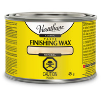 Varathane&reg; Classic Paste Finishing Wax, 450 g, Natural, Matte Superchem Industries