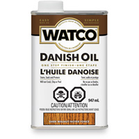 Watco&reg; Danish Oil, 947 ml, Dark Walnut, Transparent Superchem Industries
