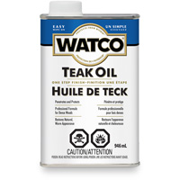 Watco&reg; Teak Oil, 946 ml, Clear, Transparent Superchem Industries