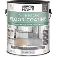 Couche de fond pour syst&egrave;me de rev&ecirc;tement de plancher int&eacute;rieur &agrave; la maison, 3,78 L, &agrave; l'eau, Tr&egrave;s mat, Gris Superchem Industries