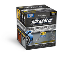 Couche de finition RockSolid, Satin/Textur&eacute;, Transparent Superchem Industries
