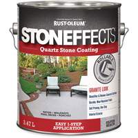Stoneffects Quartz Stone Coating, 3.78 L, Water-Based, Textured, Grey Superchem Industries