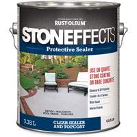 Stoneffects Protective Concrete Sealer, 3.78 L, Water-Based, Transparent, Clear Superchem Industries