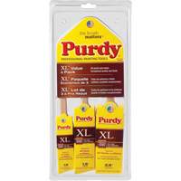 XL Paint Brush Multi-Pack, Poly/Nylon, Wood Handle Superchem Industries