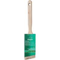 One Coat Angle Sash Brush, White China, Wood Handle, 2" Width Superchem Industries