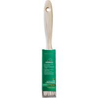 One Coat Trim & Wall Brush, White China, Wood Handle, 1" Width Superchem Industries