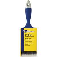 Quick Solutions Trim Brush, Polyester, Plastic Handle, 3" Width Superchem Industries