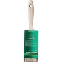 One Coat Trim & Wall Brush, White China, Wood Handle, 2" Width Superchem Industries