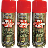 Aervoe 690 Fluorescent Tree Marking Paint, Fluorescent Red, 16 oz. Superchem Industries