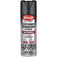 Tough Coat&reg; Advanced Paint with Rust Barrier Technology, Black, High-Gloss, 425 g, Aerosol Can Superchem Industries