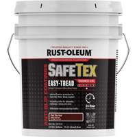 SafeTex&reg; Easy-Tread Acrylic Coating, 4 gal., Water-Based, Flat/Textured, Red Superchem Industries
