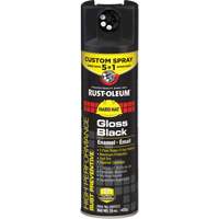 &eacute;mail antirouille en a&eacute;rosol 5 en 1, Noir, Brillant, 15 oz, Canette a&eacute;rosol Superchem Industries