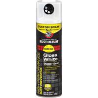 &eacute;mail antirouille en a&eacute;rosol 5 en 1, Blanc, Brillant, 15 oz, Canette a&eacute;rosol Superchem Industries