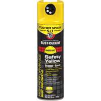 &eacute;mail antirouille en a&eacute;rosol 5 en 1, Jaune, Brillant, 15 oz, Canette a&eacute;rosol Superchem Industries