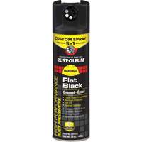 &eacute;mail antirouille en a&eacute;rosol 5 en 1, Noir, Fini mat profond, 15 oz, Canette a&eacute;rosol Superchem Industries
