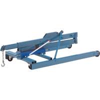 Portable Floor Cranes, 8' Lift, 2000 lbs. (1 tons), 82-1/2" Arm, 69-1/4" H Superchem Industries