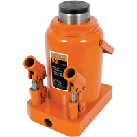 352A Bottle Jack, 50 tons, Manual Hydraulic, 19-3/4" Raised Height Superchem Industries