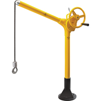 Tall Industrial Lifting Device with Bolt-Down Base, 500 lbs. (0.25 tons) Capacity Superchem Industries