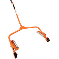 624A Chariots porte - Roues de camions, Capacit&eacute; de 450 lb, Cadre en Acier, 48" h Superchem Industries