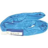 Round Slings, Blue, 4" W x 8' L, 23000 lbs. Vertical Load Superchem Industries