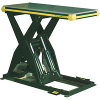 Hydraulic Backsaver Scissor Lift Table, Steel, 24" W x 48" L, 4000 lbs. Capacity Superchem Industries