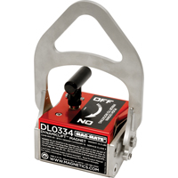Dynamic Lift Magnets, 334 Holding Cap., 6-1/2" L x 4" W x 9-1/4" H Superchem Industries