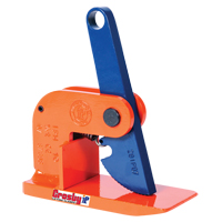 IPH10 Horizontal Lifting Clamp, 1000 lbs. (0.5 tons) Limit, 0" - 3/4" Jaw Superchem Industries