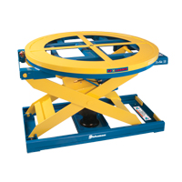 Positionneur pour palette &agrave; nivellement automatique EZ X Loader, 43" lo x 43" la, Capacit&eacute; 4000 lb Superchem Industries