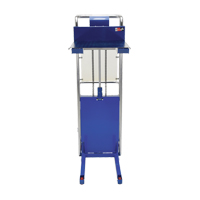 Hefti-Lift Load Stacker, Foot Pump Operated, 880 lbs. Capacity, 59" Max Lift Superchem Industries