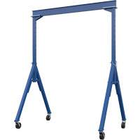 Pont portique &agrave; hauteur r&eacute;glable, 10' lo, Capacit&eacute; 2000 lb (1 tonne) Superchem Industries