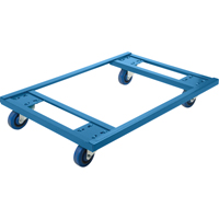 Angle Frame Dollies, 24" W x 24" D x 7" H, 1200 lbs. Capacity Superchem Industries