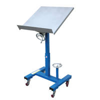 Mobile Tilting Work Table Superchem Industries