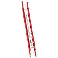 Extension Ladder, 300 lbs. Cap., 17' H, Grade 1A Superchem Industries