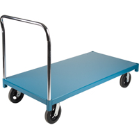 Heavy-Duty Platform Truck, 60" L x 30" W, 2000 lbs. Capacity, Rubber Casters Superchem Industries