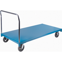 Heavy-Duty Platform Truck, 72" L x 36" W, 2000 lbs. Capacity, Rubber Casters Superchem Industries