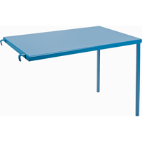 Chariots &agrave; tablettes/plateforme, Acier, 24" la x 36" p x 40" h, Capacit&eacute; de la plateforme 1300 lb Superchem Industries