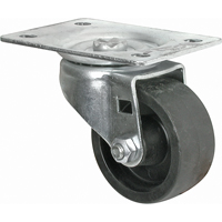 Light-Duty Caster, Swivel, 2-1/2" (63.5 mm), Polyolefin, 200 lbs. (91 kg.) Superchem Industries