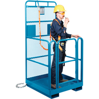 High Work Maintenance Platform, 36" W x 36" D x 72" H, 1000 lbs. Capacity, Steel Superchem Industries