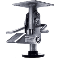 Floor Lock Brakes - Heavy-Duty, 4-3/4" Extended Height, 3-11/16" Retracted Height Superchem Industries