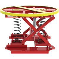 Pallet Pal&reg; 360 Spring Level Loader, 43-5/8" L x 43-5/8" W, 4500 lbs. Cap. Superchem Industries