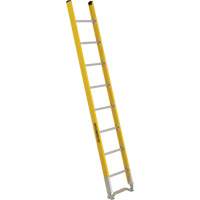 Single Section Straight Ladder - 6100 Series, 8', Fibreglass, 375 lbs., CSA Grade 1AA Superchem Industries